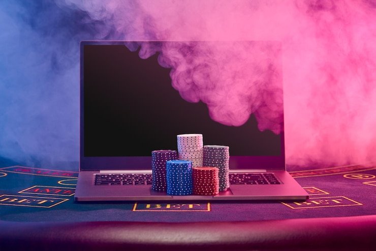 Dashboard sportsbook dan live dealer dengan grafis pertandingan